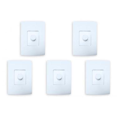 Imagem de Kit C/5 - Dimmer Rotativo Qualitronix Bivolt Qd32, Bivolt