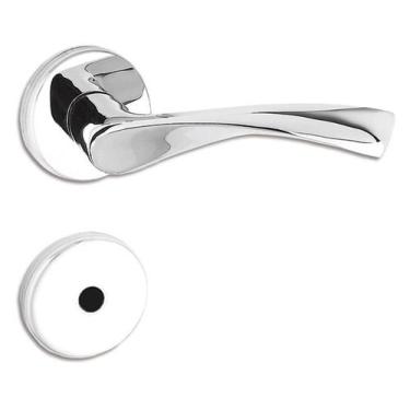 Imagem de Fechadura HAGA - Idea - Roseta 527- Banheiro - 25250B