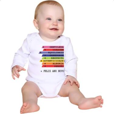 Imagem de Body intantil Ano novo de acoes - Alearts, GG
