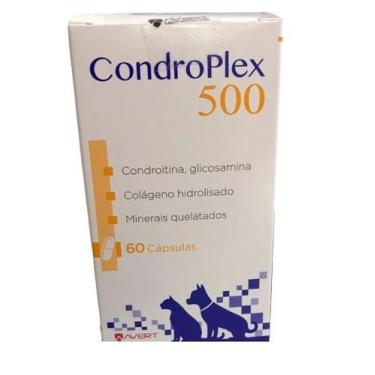 Imagem de Suplemento Alimentar Condroplex 500 Mg 60 Capsulas - AVERT