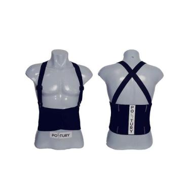 Imagem de Cinta Lombar Ergonomico P Postur - POSTURY