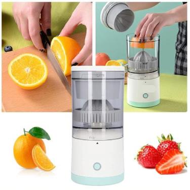 Imagem de Espremedor de Frutas Automático Recarregável USB para Fazer Sucos De F
