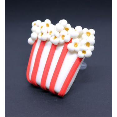 Imagem de Anel Porta Guardanapo De Biscuit Pipoca - M&G Decor