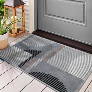 Imagem de 1 Tapete Porta Capacho Grande Antiderrapante Js Rg52gf 50X80 - IDEALIZ