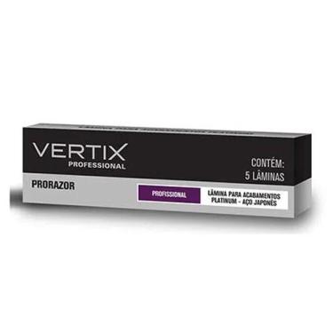 Imagem de Lamina para Navalhete Vertix Aco Inox com 5un