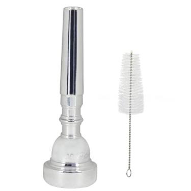 Imagem de Danchet Bocal de trompete 5C banhado a prata - acessórios para trompete..