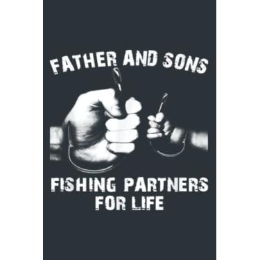Imagem de Father And Sons - Fishing Partners: Study Notebook, 6 x 9 inches, 120 pages