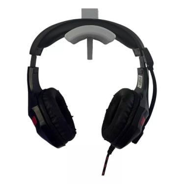 Imagem de Suporte De Parede Para Headphone Headset Com Fita Dupla Face (Cinza)