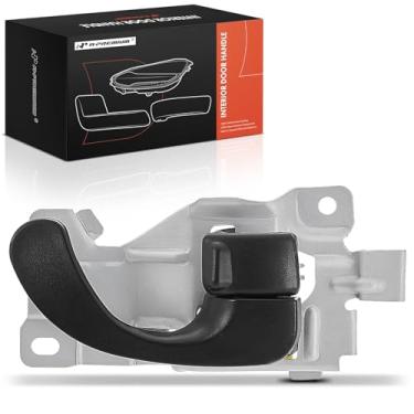 Imagem de A-Premium Maçaneta interna do lado do passageiro dianteiro direito compatível com Chrysler Sebring e Dodge Stratus, 2001-2002, Coupe, preto, substituição # MR473720