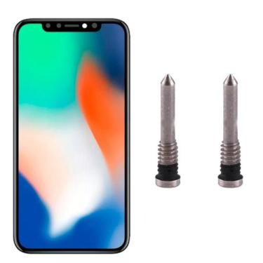 Imagem de Tela Display Lcd Touch Screen Para X Preto + 2 Parafusos - Inova