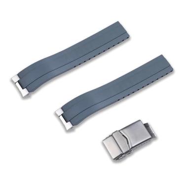 Imagem de Crafter Blue MX03-911 FKM Pulseira de borracha de substituição com terminais de relógio para Seiko 41,40 mm Speedtimer SSC911, SSC913, SSC915, SSC935, SSC941, SSC943, SSC945, SSC927, SSC929, SSC931,