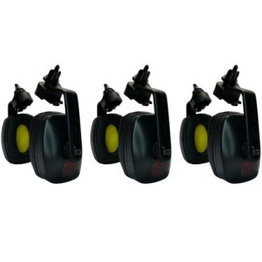 Imagem de 3 Abafadores de Ruídos Concha Acoplável 900-S 20 dB - Ledan