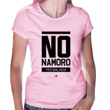 Imagem de Baby Look No namoro, Yes balada - Foca na Moda, Rosa bebê, GG