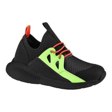 Imagem de Tênis Bibi Baby II Fly Preto Citrus Fire (Preto Citrus, BR, Criança de 4 a 8 anos, Numérico, P, 24)