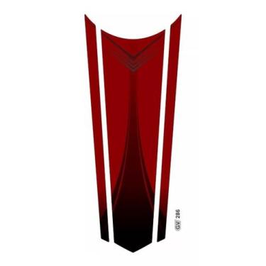 Imagem de Adesivo Faixa  Gravata  Tanque Resinado Cg Honda 286 - Resitank