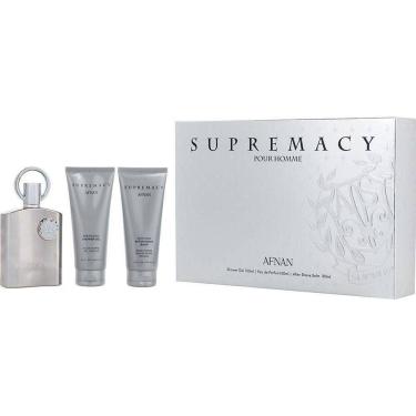 Imagem de Perfume Masculino Afnan Perfumes Supremacy Silver Edp Spray 100 Ml&pós-barba Balm Gel Banho
