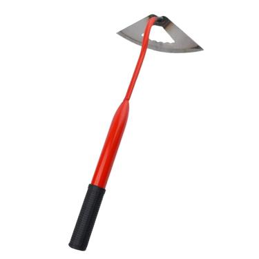 Imagem de Hand Aço Enxada de Jardim Plantio Enxada Portátil Aço de Ervas Daninhas e Afrouxamento Ferramenta de Jardinagem do Solo Ferramenta de Jardinagem (B)