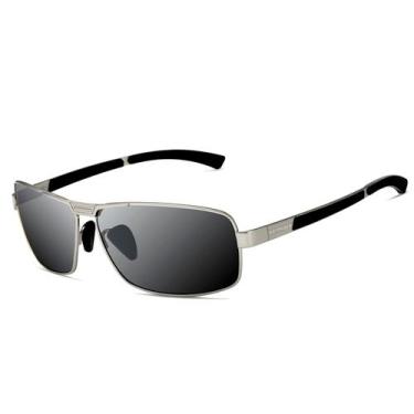 Imagem de Óculos de Sol Masculino Lentes Polarizada Proteção Uv400 Veithdia, Pra