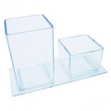 Imagem de Porta Lapis E Clips Acrimet 939 Cristal