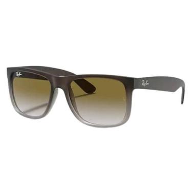 Imagem de Óculos de Sol Masculino Ray Ban Justin Retangular, Único