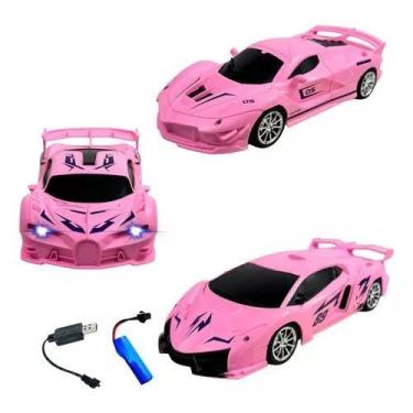 Imagem de Carrinho Controle Remoto A Bateria Recarregável Para Menina - Toys Kin