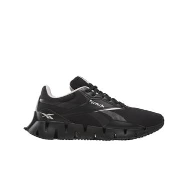 Imagem de Reebok Tênis adulto unissex Zig Dynamica Str, Preto/Preto Lavado/Cinza, 5 Women/3.5 Men