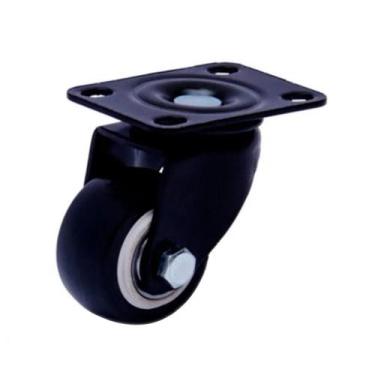 Imagem de Rodizio Gir Pt 1.5/8 Placa Roda Pvc Lar Esfera 30kg - Colson - Colson 