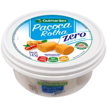 Imagem de Paçoca rolha zero açúcar guimarães 145G