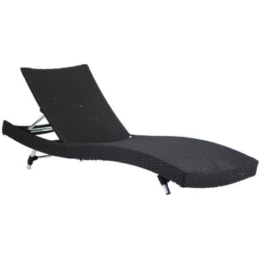 Imagem de Espreguiçadeira Bona Corda Náutica em Alumínio para Piscina e Jardim Trama