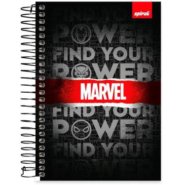 Imagem de Caderno 1-4 espiral capa dura 80fls Red Brick 2406693 Spiral Mvb pt 1 un