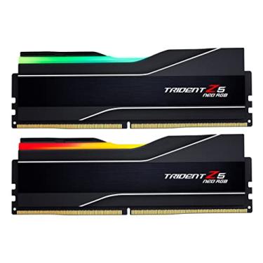 Imagem de 32GB G.Skill DDR5 Trident Z5 Neo RGB 6000MHz CL30 1.35V Dual Channel Kit (2x 16GB) Preto