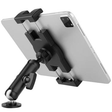 Imagem de Suporte para tablet iTodos, base de perfuração pesada de alumínio para carro