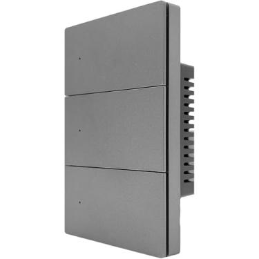 Imagem de Interruptor Inteligente Zigbee Full Switch Sensação De Tecla Fisica Compativel com Alexa Google Home (3 Teclas)