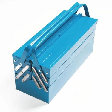 Imagem de Caixa para Ferramentas Sanfonada 50 CM com 5 Gavetas e Alça TRAMONTINA