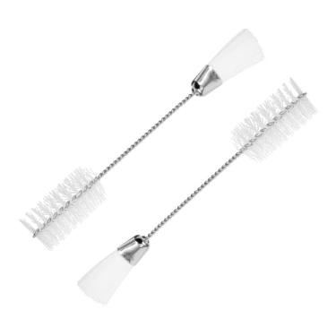 Imagem de Fancyes 2x escova de limpeza de máquina de costura oboe poeira cerdas de limpeza pincéis Ferramenta de cuidados de manutenção de instrumentos para local de