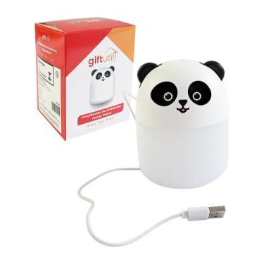 Imagem de Umidificador 250ml de Ambientes de Panda USB para adicionar perfume e 