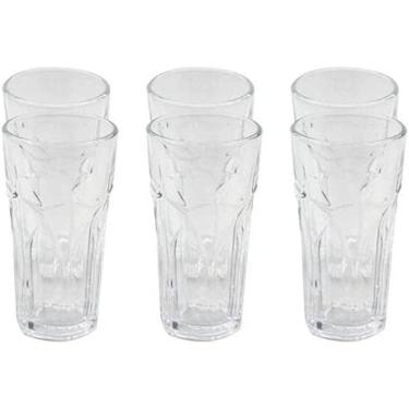 Imagem de Conjunto Copos 300 ml 6 Peças 14 x 7,5cm Vidro -Quanhe