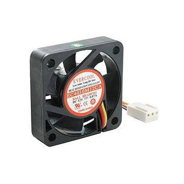 Imagem de Ventilador de capa, 40 x 40 x 10 mm, rolamento de bola, 3 pinos