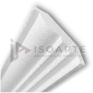 Imagem de Moldura roda teto sanca isopor / kit 20 metros 10 - Eng decora