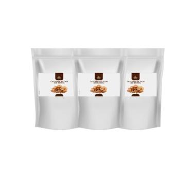 Imagem de Kit Castanhas de Caju Banda Torrada Sem Sal Oner 3kg Crocantes Naturais e sem Adição de Sal para Lanches Saudáveis Receitas e Dietas Equilibradas Qualidade e Sabor Garantidos