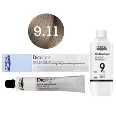 Imagem de Tonalizante Dia Light 9.11 Louro Muito Claro Cendré Profundo Milkshake