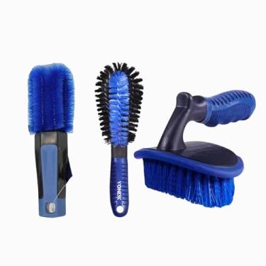 Imagem de Vonixx Kit de Escovas para Limpeza de Rodas, 3 Peças