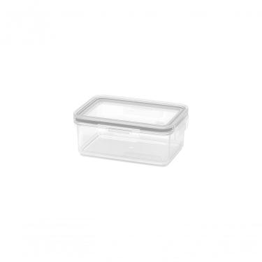 Imagem de Pote Hermético 280 Ml Retangular Plástico Cor Branco Linha Hug Coza Branco Coza