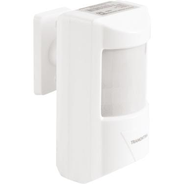 Imagem de Sensor De Presença 180° Articulado Frontal Tramontina Bivolt Com Fotocélula Branco Tramontina