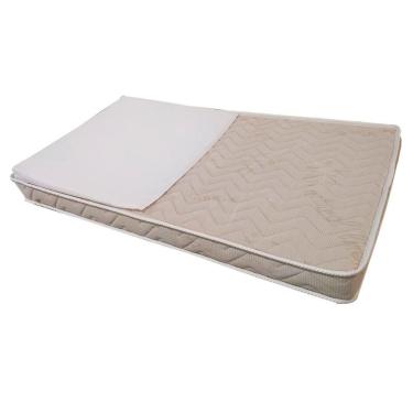 Imagem de Colchão P/berço D18 Pasquale Rampa Anti-refluxo Infantil - 70x150x10 - Paropas