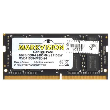 Imagem de Memoria Notebook Ddr4 16gb Pc2400 Markvision Mvd416384msd 24