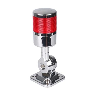 Imagem de LUBAN Luzes De Torre Led 12-24 V, Indicador Coluna Sinalização Alerta Industrial Andon, Luz Contínua/Piscante Comutável, 1 Camada (Com Campainha)