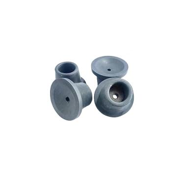 Imagem de Ykyjch Pontas De Substituição Para Cadeira Banho 1-1/8" Borracha Resistente Cadeira, Banco E Transferência Banheira, Pés Antiderrapantes 4 Unidades 1 1/8" Cinza