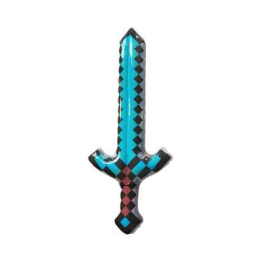 Imagem de Brinquedo Inflável De Espada De Pedra Preciosa De Ouro Para Crianças E