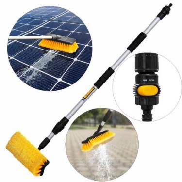 Imagem de Vassoura Extensível Vonder 1,7m C/ entrada Água Placa Solar